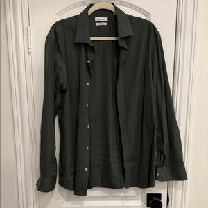 Calvin Klein Men's Olive green Jacket
